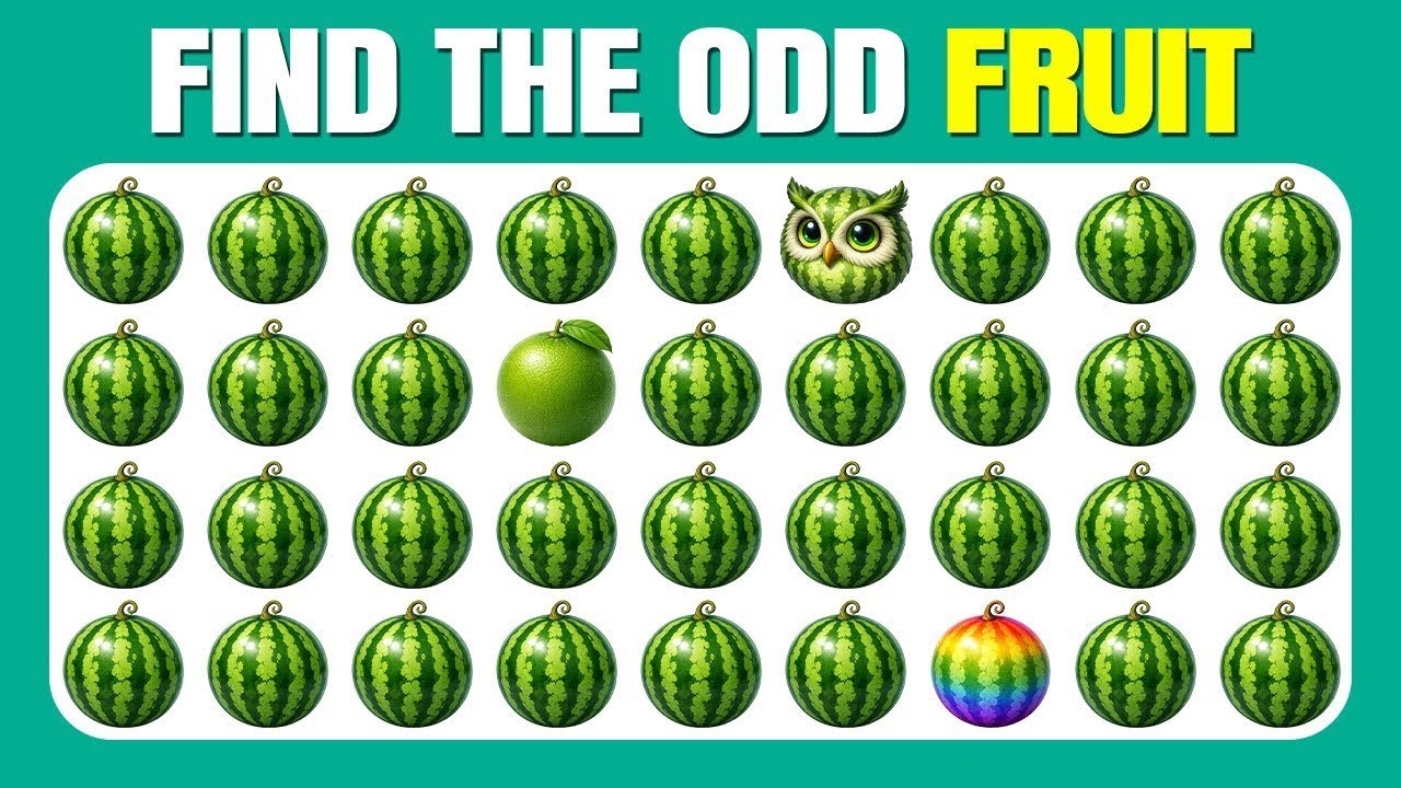 Find the Odd Emoji Out! | Emoji Challenge 🔍🤯