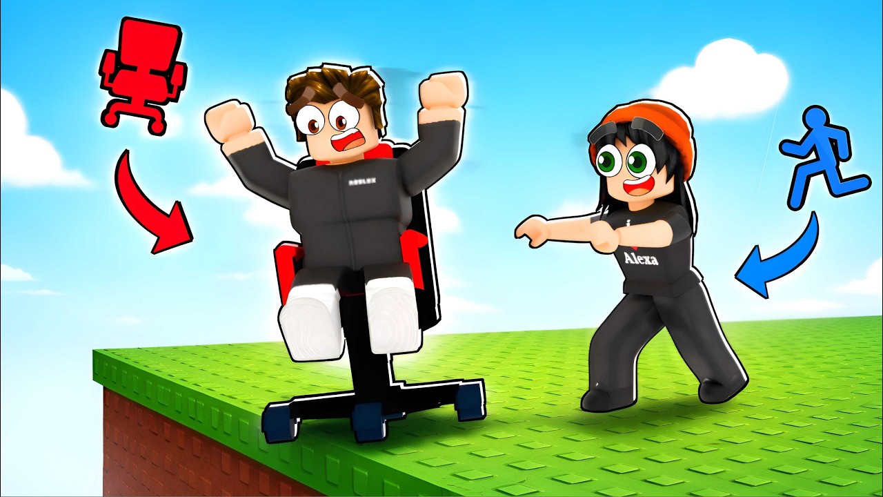 ROBLOX CHAIR OBBY WITH ALEXA!