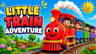 Details The Little Train Adventure 🚂 | Fun Nursery Rhyme for Kids  #video #youtubefeed @CocooBoop News