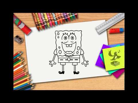 Video: Jednostavan Način Crtanja Spužva Boba