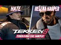 TEKKEN 8 ⚡ DRAGUNOV  Vs  VICTOR⚡T8 Best High Level Match⚡HATE (DRAGUNOV)  Vs  Helena Harper (VICTOR)