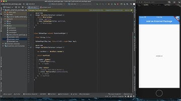 Add an External Package in Flutter