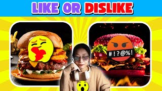 Like Or Dislike ???  FAST FOOD | Challenge Your Classmates & Teachers!