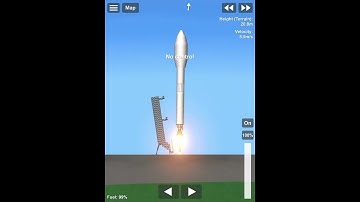 Launching a falcon 1