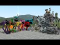 All smiling critters giant forms vs all zoonomaly monsters in garrys mod poppy playtime chapter 3