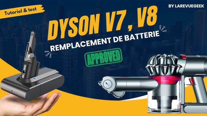 Comment remplacer la batterie du Dyson V7 (TRIGGER) 