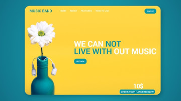 LANDING PAGE DESIGN HTML CSS | UI DESIGN EPISODE 2 | UI-UX MENTOR