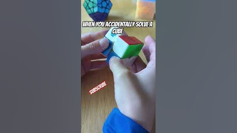 How non-cubers think we solve a cube... #cubingshorts #cubing #shorts