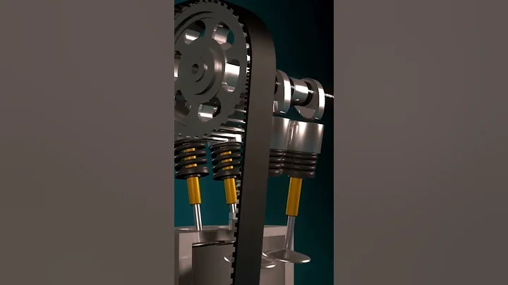 How Piston works...!! #viral #shorts #pistons #enginework #crankshaft #engine #carengine #pistons