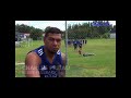 Charles Piutau and his break