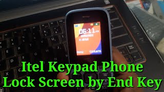 Itel Keypad Phone Lock Screen by End Key Disable Setting | Itel Keypad phone Auto ScreenLock Setting screenshot 2