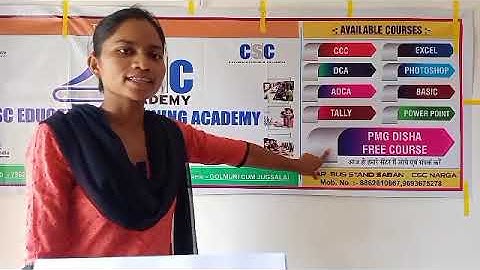 Csc Academy video 2023//Computer Class ,BCC,ADCA,DCA, etc