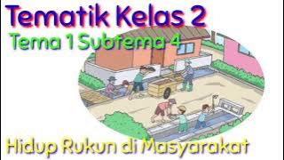 Tematik Kelas 2 Tema 1 Subtema 4