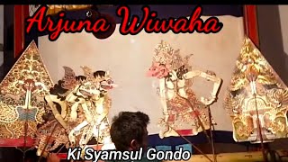 Ki Syamsul Gondo, nggarap lakon Arjuno wiwoho
