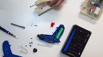 Rechargeable Glue-Gun trigger fix