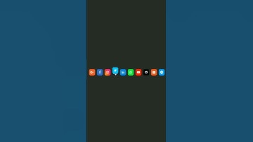 Add Social Media Icon using HTML & CSS
