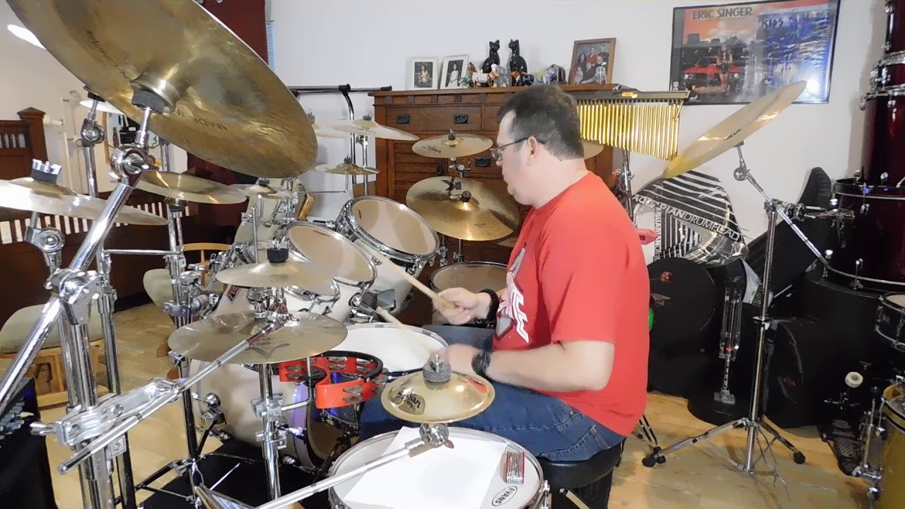 Jingle Bell Rock Strait Drum Cover YouTube