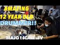 Amazing 12 Year Old Drummer  "Maurice Fears"  #DRUMOFF #Chicago