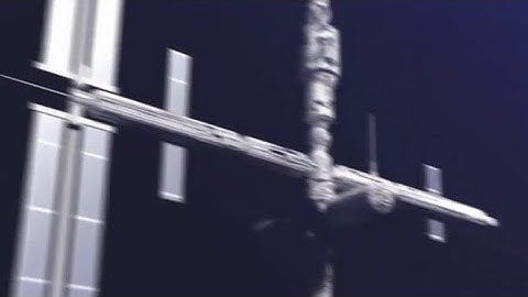 Space Station modelling (Blender Timelapse)