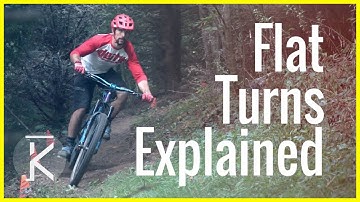 How to ride Flat mountain bike Turns | MTB turning Basics Part #2 | Skills with Phil