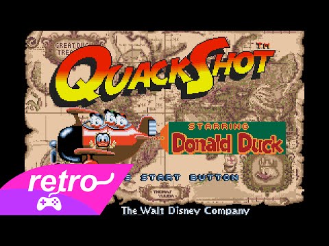 [Full GamePlay] Quackshot starring Donald Duck [Sega Megadrive/Genesis]