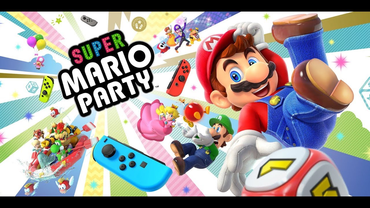 Super Mario Party à 4 joueurs (Rosine, Sigomare, Crony et Tenko) : Mine Périlleuse du Roi Bob-omb #1