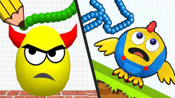 DRAW TO SMASH vs DRAW & CRUSH - All Levels Satisfying Double Gameplay Android APK