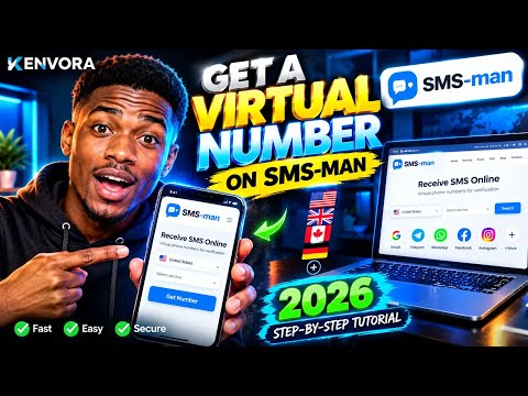 How to Get a Virtual Phone Number on SMS-Man.com (2026 Tutorial)