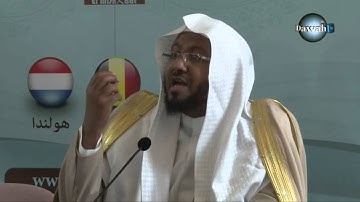 كلمة الشيخ خالد عبد الكافي في مسابقة بنلوكس لحفظ القرآن الكريم - هولندا 1435هـ