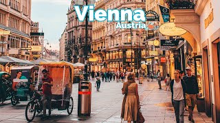 Vienna, Austria 🇦🇹 | Evening Walk | March  2023 | 4K-HDR Walking Tour (▶128min)