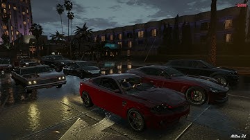 Driving in Heavy Rain GTA V Redux 2.0 Raw Gameplay 2021