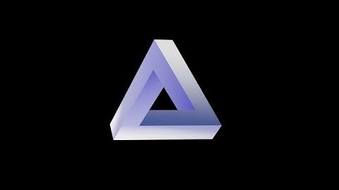 penrose triangle beta 3D - cinema 4D
