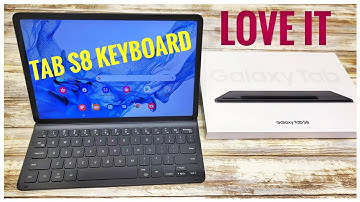REVIEW Samsung Galaxy Tab S8 and S7 Book Cover Keyboard Slim Work Station