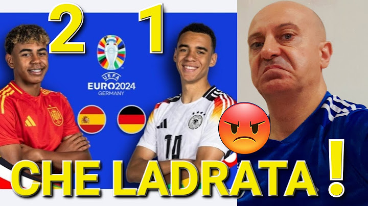 😡TAYLOR OUT😡SPAGNA-GERMANIA 2-1 dts⛔️NON FISCHIA un RIGORE SOLARE alla GERMANIA🔥