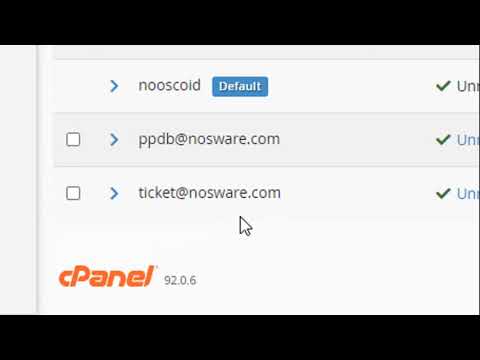 Get Email Server and Port in CPanel to Used on SmartPhone