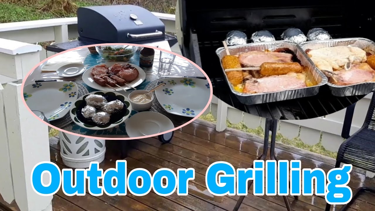OUTDOOR GRILLING | BARBECUE IN THE RAIN | MEMAY EMAY