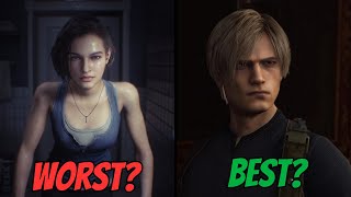 Every Resident Evil Mainline Game RANKED From Worst To Best! All 16 Of Them!