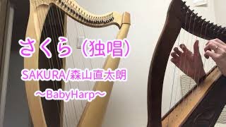 ベイビーハープ１２弦（BabyHarp）で【さくら（独唱）森山直太朗】