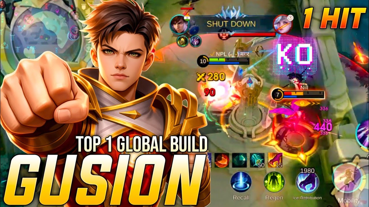 TOP 1 GLOBAL GUSION MLBB MONTAGE 