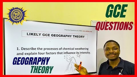 99% Likely GCE 2025 Geography Theory Questions– Must-Study Answers!