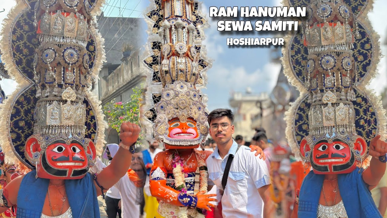 Hanuman Ji Bane❤️Ram Hanuman Sewa Samiti 🫶Day 1🚩Hoshiarpur 