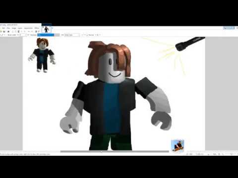 Drawing Default Roblox Character Youtube