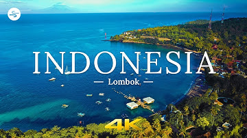 [4K UHD] Lombok, INDONESIA🇮🇩 Ambient Drone Film + Dreamy Ambient Music for Relax