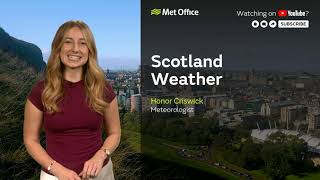28/07/2026 - Showers continue - Scotland Weather Forecast Met Office