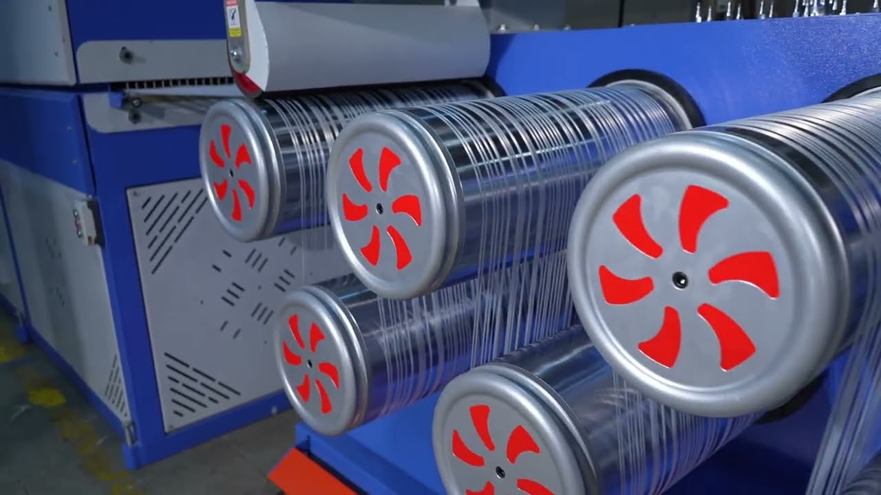 PP  HDPE Mono Danline Extrusion Line | PP Rope | Aawadkrupa Plastomech Pvt Ltd