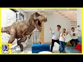 공룡이 짠! 중장비 장난감 상황극 놀이  Dinosaur Gummy & Car Toy Excavator Play with Excavator Truck제이제이튜브-JJtube