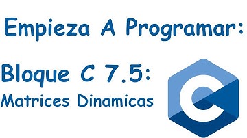 Bloque 7.5: Matrices Dinamicas