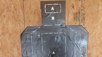 DIY target "splatter" IPSC