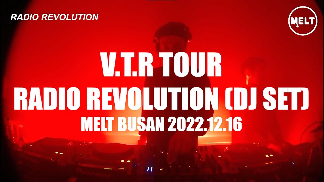 Volnost X Tunnel Rave Tour (V.T.R) RADIO REVOLUTIONㅣLive DJ set at MELT