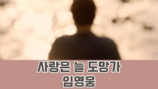 【日本語字幕/歌詞/かなるび】사랑은 늘 도망가 (愛はいつも逃げて行く)-임영웅 신사와아가씨/ost/일본어/가사